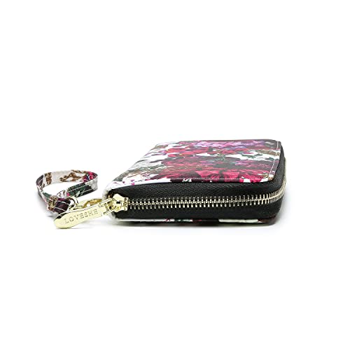 LOVESHE  Wallet For Women(Purple-Flower)